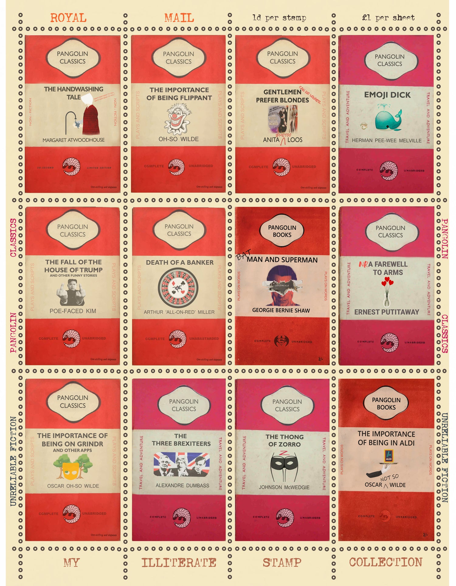 My Illiterate Stamp Collection