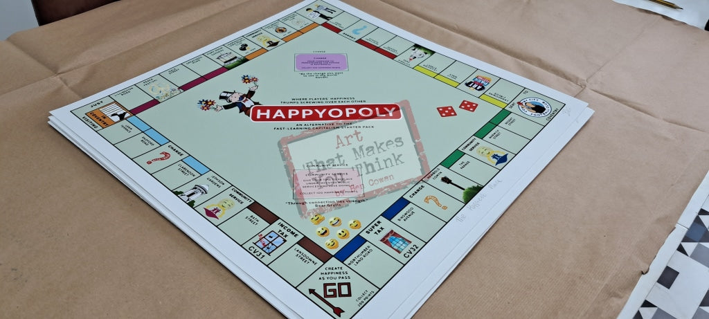 Happyopoly: The Happiest Place Posters Prints & Visual Artwork
