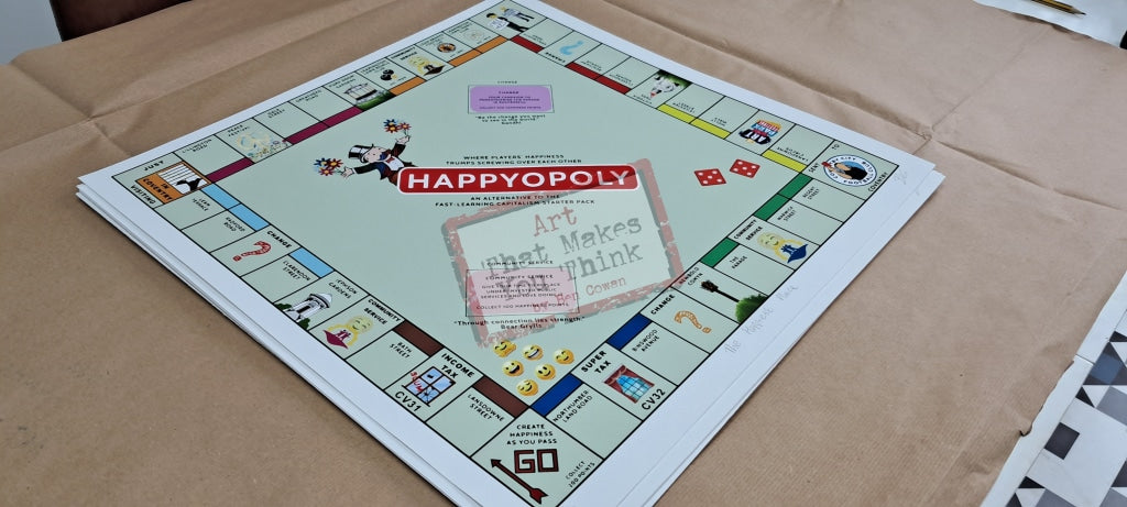 Happyopoly: The Happiest Place Posters Prints & Visual Artwork