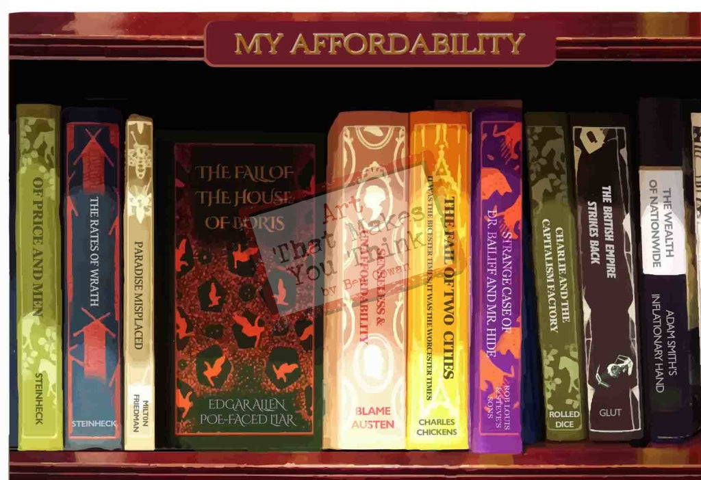 My Affordability Miseducation Posters Prints & Visual Artwork
