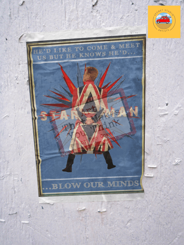 Starman: Blow Our Minds Posters Prints & Visual Artwork