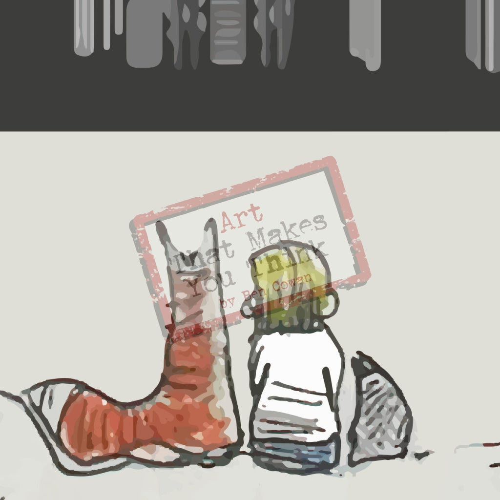 The Boy And The Social Media Role: I Want Something More Posters Prints & Visual Artwork