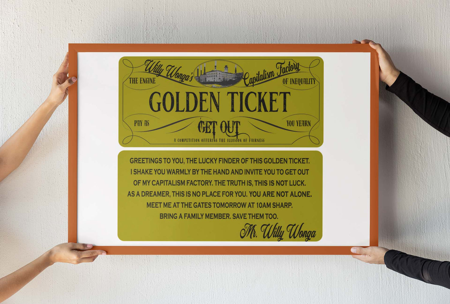 Willy Wonga's Golden Ticket