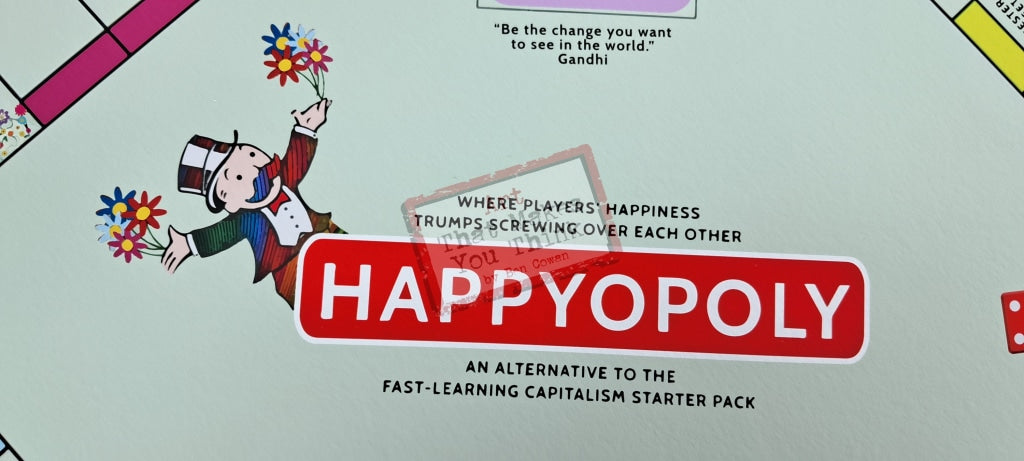 Happyopoly: The Happiest Place Posters Prints & Visual Artwork