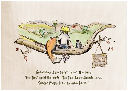 The Boy and the Social Media Role - Google Maps