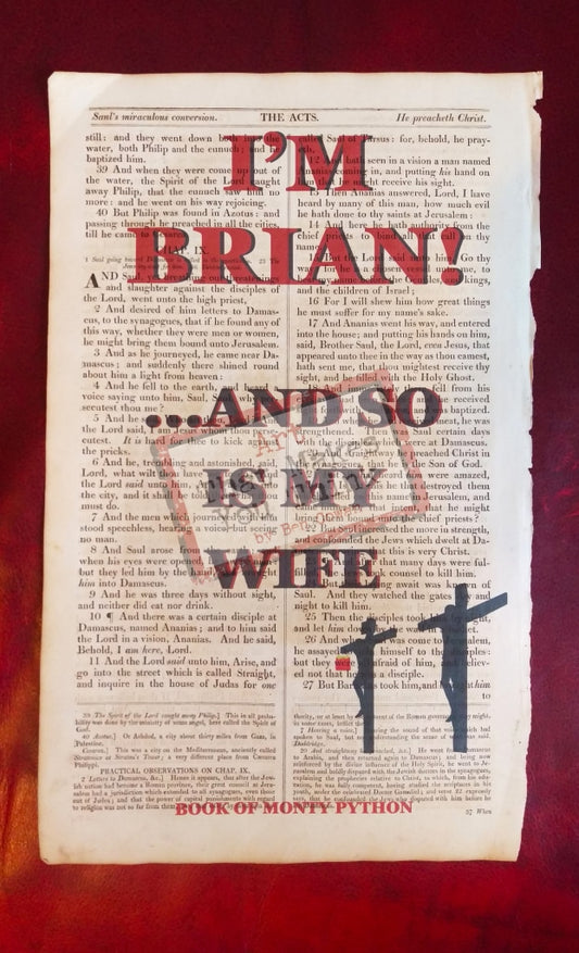 God Spake: Im Brian! And So Is My Wife... (Monty Python)