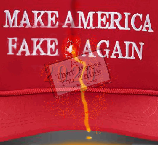 Make America Fake Again: Im Melting! Posters Prints & Visual Artwork