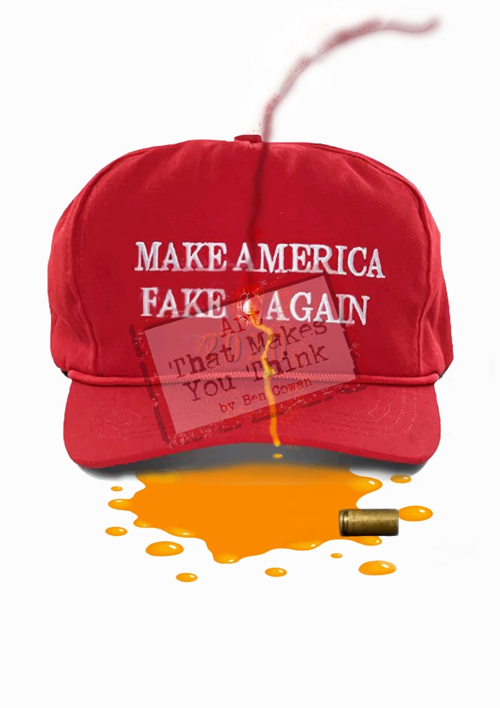 Make America Fake Again: Youre Fired! A3 Posters Prints & Visual Artwork